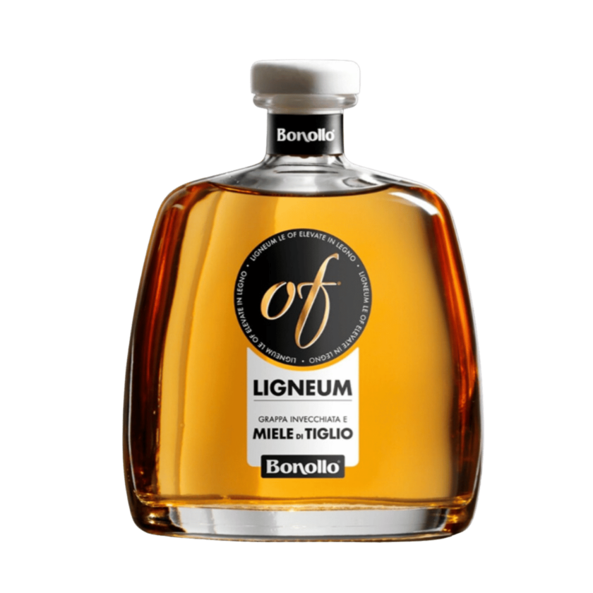 Grappa OF Bonollo Ligneum Miele di Tiglio - 70cl